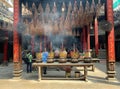 Thien Hau Temple in Cholon, Ho Chi Minh City, Saigon, Vietnam Royalty Free Stock Photo