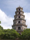 Thien Mu Pagoda in Hue city, Vietnam Royalty Free Stock Photo