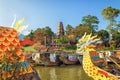 Thien Mu Pagoda, Hue, Vietnam Royalty Free Stock Photo