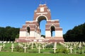 The Thiepval Memorial to the Missing of the Somme. Royalty Free Stock Photo