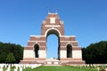 The Thiepval Memorial to the Missing of the Somme.