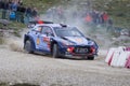 Thierry Neuville, Hyundai Motorsport WRT, Portugal Rally 2017 Royalty Free Stock Photo