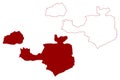 Thierstein District (Switzerland, Swiss Confederation, Canton of Solothurn or Soleure)