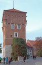 Thieves Tower of Wawel castle in Krakow, Poland