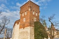 Thieves Tower of the Wawel castle in Krakow, Poland