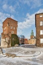Thieves Tower of the Wawel castle in Krakow, Poland Royalty Free Stock Photo