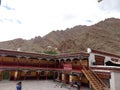Thikse Gompa or Thikse Monastery at Leh Ladakh . Buddhism . Peace . India tourism .