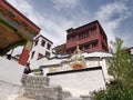 Thikse Gompa or Thikse Monastery at Leh Ladakh . Buddhism . Peace . Travel India . Old architecture .