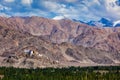 Thiksey gompa Buddhist monastery in Himalayas. Royalty Free Stock Photo