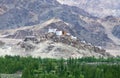 Thiksey Gompa in Ladakh, Jammu and Kashmir, India. The monastery is located in the Indus Valley