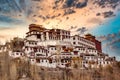 Thiksey Monastery, Thiksey Gompa Tibetan Buddhist monastery of the Yellow Hat, Ladakh, Jammu and Kashmir, India, Leh Ladakh ,