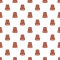 Thimble pattern, cartoon style