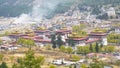 Thimphu capital city of Bhutan Valley country.