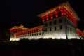 Thimphu dzong at night