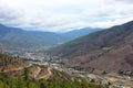 Thimphu Valley in Bhutan