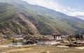 Thimpu dzong Royalty Free Stock Photo