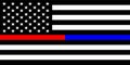 Thin Blue Red Line Police