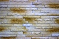 Thin decorative brick in beige with brown accents