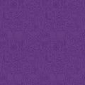 Thin Holiday Line Halloween Purple Seamless Pattern