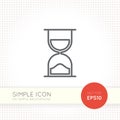 Thin line design vector universal icon. Elements for user interface.
