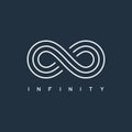 Thin line infinity symbol