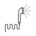 thin line shower heads sign