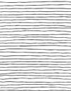 Thin modern wiggly black and white paintbrush stripes Royalty Free Stock Photo