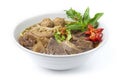 Thin Noodles with Braised Stewed Mix Beef