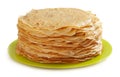 Thin pancakes Royalty Free Stock Photo