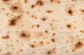 Thin pita bread texture background. Armenian pita bread unleavened flat bread. Top view. Freshly baked homemade oriental bread. Royalty Free Stock Photo