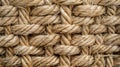 Thin rope texture design for business cards, flyers, tiles, and textile printing. Ai Generated Royalty Free Stock Photo