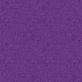 Thin School Line Education Knowledge Purple Seamless Pattern