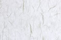 Thin silk fibers decorated paper background. Decorative yunlong kam paper texture. Landscape horizontal orientation