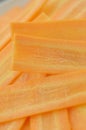Thin slice carrots, detail