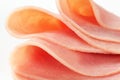 Thin sliced ham Royalty Free Stock Photo