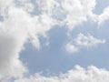 Thin white clouds in blue sky Royalty Free Stock Photo