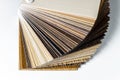 Thin wooden samples sheaf Royalty Free Stock Photo