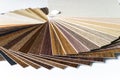 Thin wooden samples sheaf Royalty Free Stock Photo