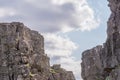 Thingvellir iceland national park Royalty Free Stock Photo