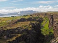 Thingvellir national park Iceland - north american - europe rif