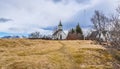 Thingvellir National Park, Iceland Rural Church Royalty Free Stock Photo