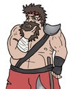 Think barbarian