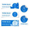 Think blue