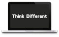 Think Different Royalty Free Stock Photo