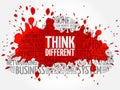 Think Different word cloud