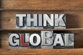 Think global tray
