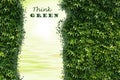 Think Green Royalty Free Stock Photo