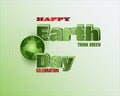 Think green is day of the earth`s celebration