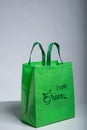 Think Green Eco Friendly Bag on table with green handle