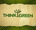 Think green